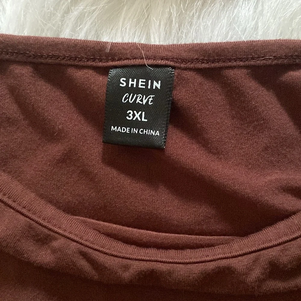 Set of 2 Crop Tops. Burgundy Halter & Brown Tank - Picture 4 of 8